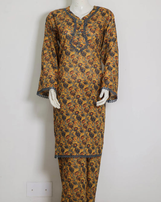 2 Piece (Lawn Suit) - 1006