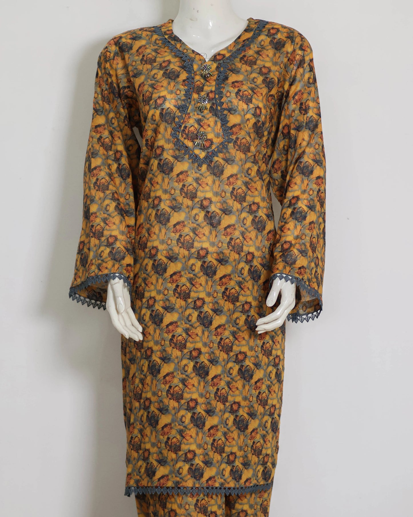 2 Piece (Lawn Suit) - 1006
