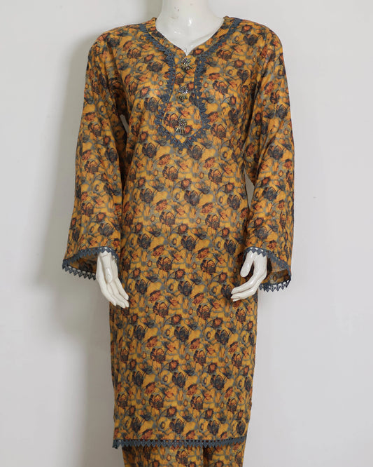 2 Piece (Lawn Suit) - 1006