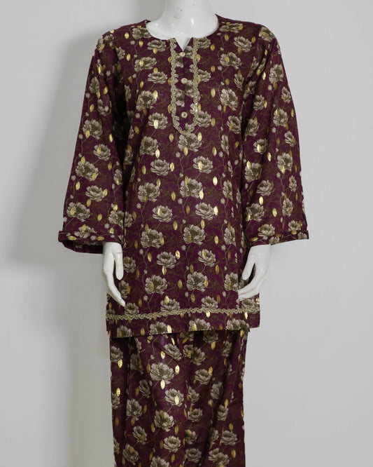 2 Piece (Lawn Suit) - 1007
