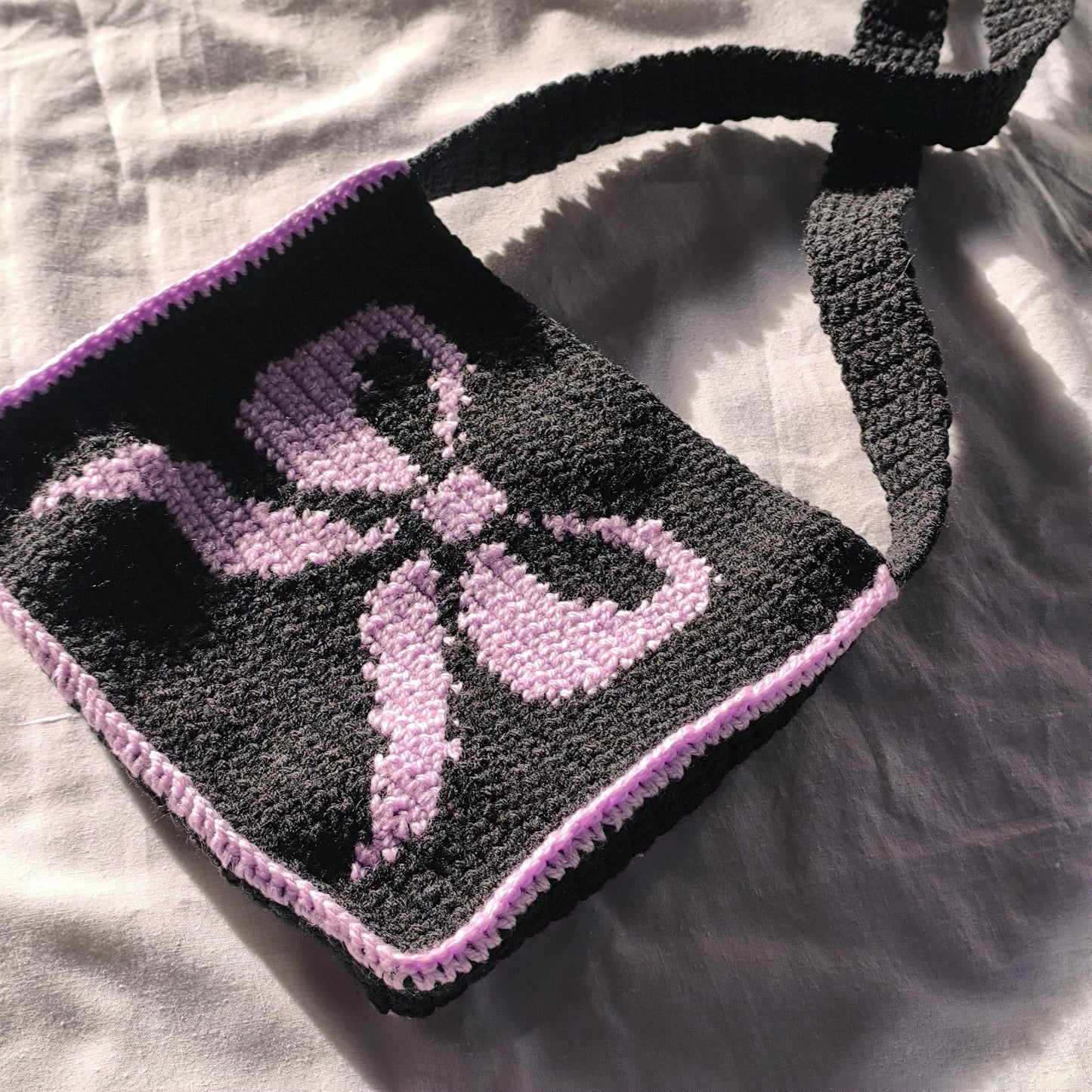 Crochet Pixel Bag